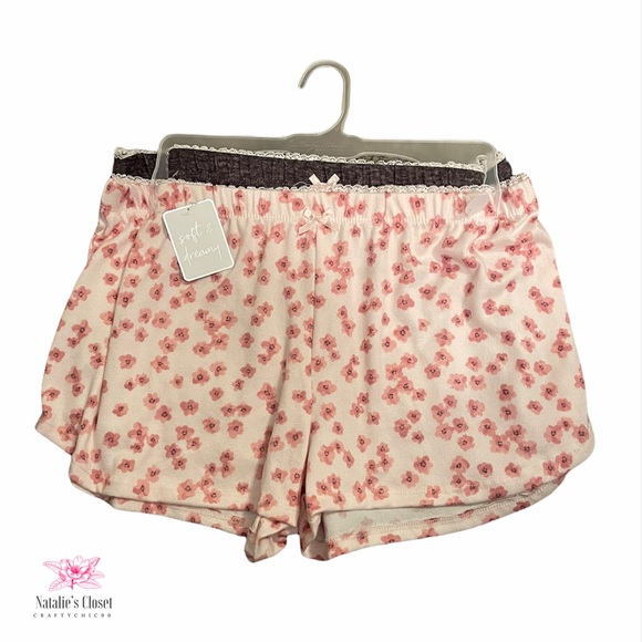 2 Marilyn Monroe Pajama Lounge Shorts 